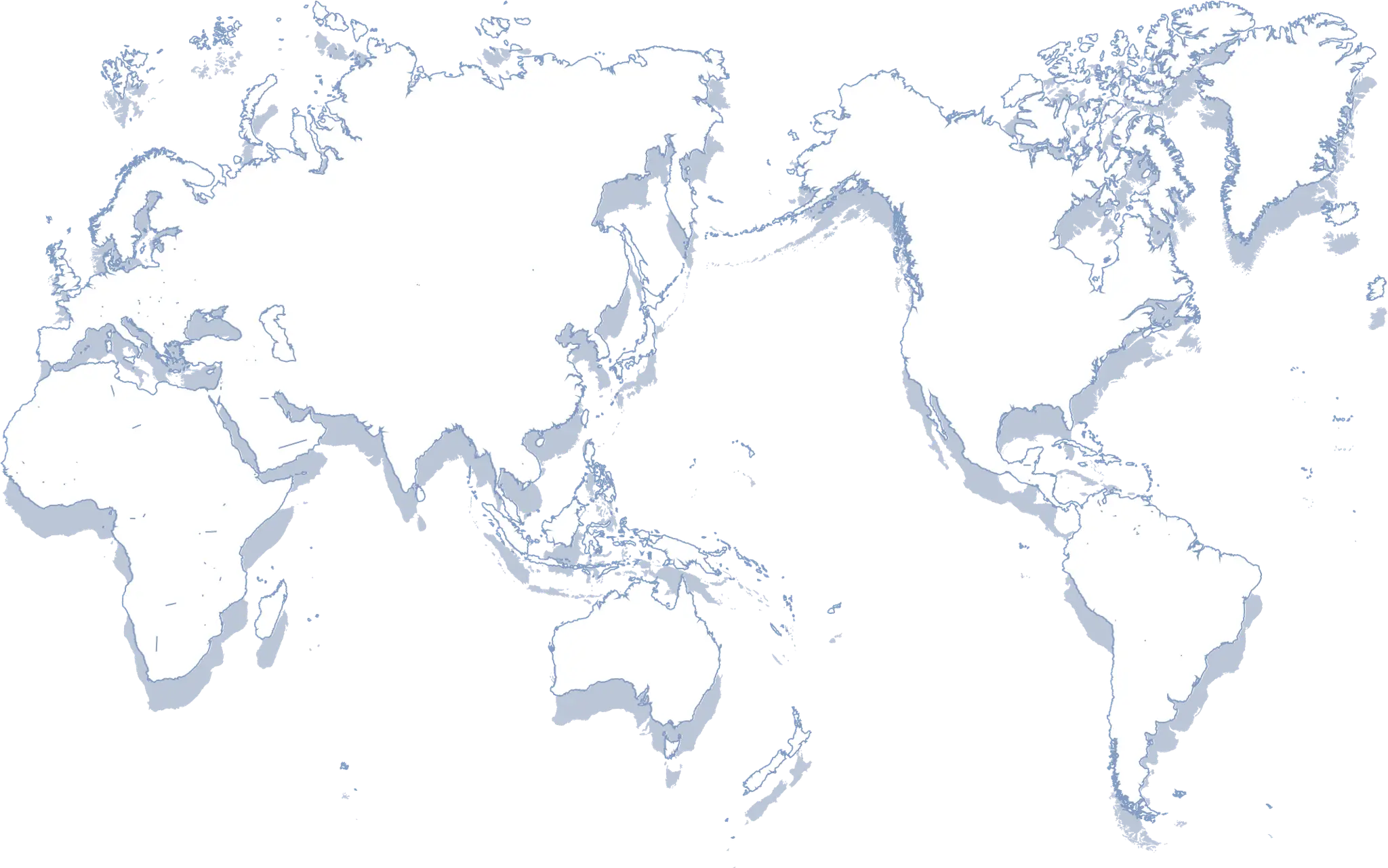 world map